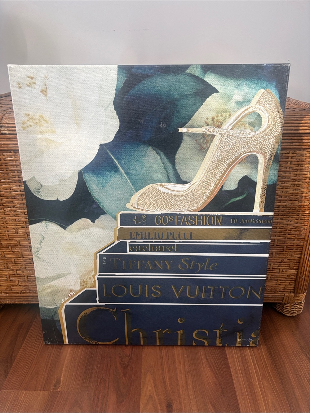 Oliver Gal Designer Love Canvas Print - 20 x 24”